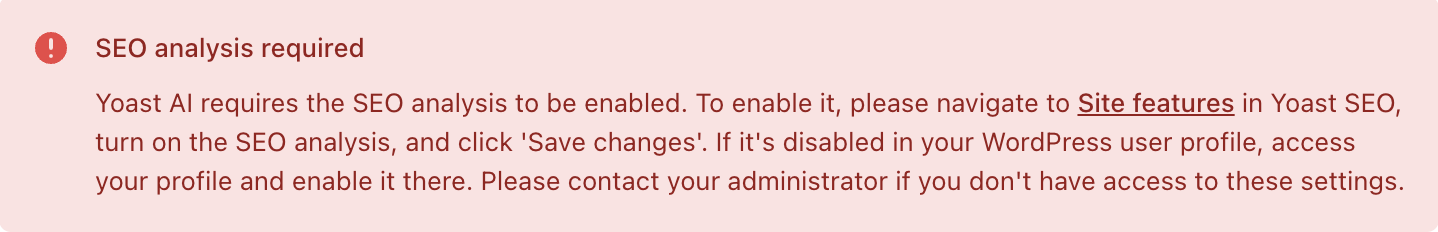 Error example
